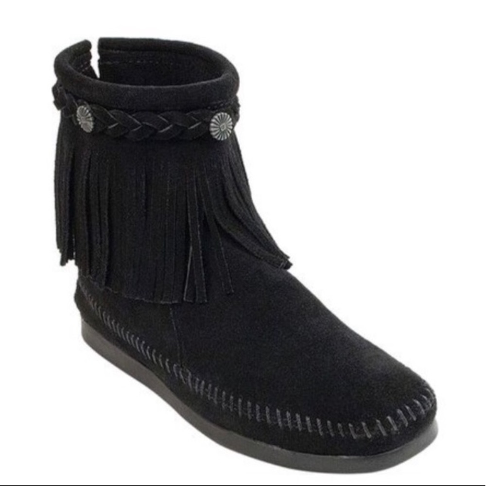 Minnetonka Women's 299 Back-Zip Boot